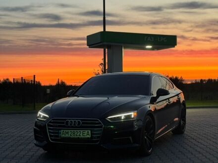 Синий Ауди A5 Sportback, объемом двигателя 2 л и пробегом 232 тыс. км за 18500 $, фото 1 на Automoto.ua