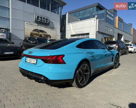 Ауди e-tron GT 2021 в Хмельницком на Automoto.ua Синий Ауди e-tron GT, объемом двигателя 0 л и пробегом 27 тыс. км за 65000 $, фото 4 на Automoto.ua