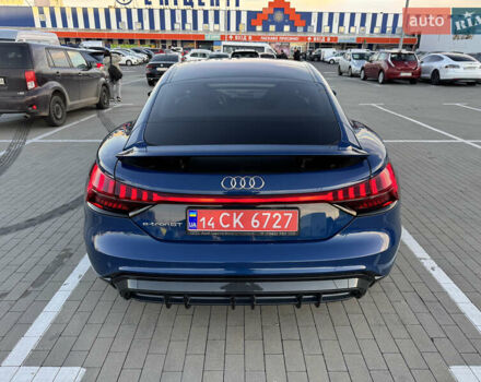 Синий Ауди e-tron GT, объемом двигателя 0 л и пробегом 59 тыс. км за 61000 $, фото 5 на Automoto.ua