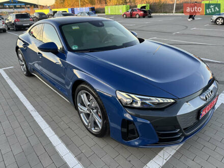 Синий Ауди e-tron GT, объемом двигателя 0 л и пробегом 59 тыс. км за 61000 $, фото 1 на Automoto.ua