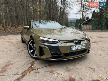 Ауди e-tron GT 2022 в Львове на Automoto.ua Зеленый Ауди e-tron GT, объемом двигателя 0 л и пробегом 30 тыс. км за 52000 $, фото 1 на Automoto.ua