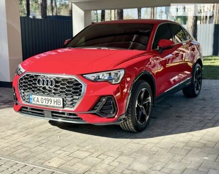 Красный Ауди Q3 Sportback, объемом двигателя 1.4 л и пробегом 2 тыс. км за 37950 $, фото 1 на Automoto.ua