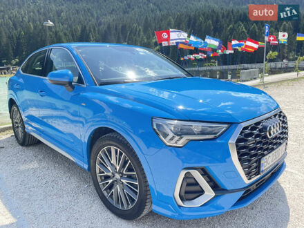 Ауді Q3 Sportback 2020 у Львові на Automoto.ua Синій Ауді Q3 Sportback, об'ємом двигуна 2 л та пробігом 93 тис. км за 60335 $, фото 1 на Automoto.ua