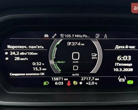 Білий Ауді Q4 e-tron, об'ємом двигуна 0 л та пробігом 16 тис. км за 31950 $, фото 44 на Automoto.ua