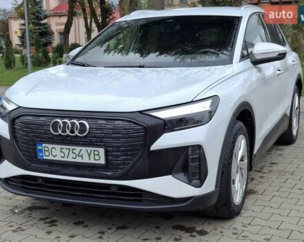 Ауді Q4 e-tron 2023 у Болехове на Automoto.ua Білий Ауді Q4 e-tron, об'ємом двигуна 0 л та пробігом 100 тис. км за 26300 $, фото 2 на Automoto.ua