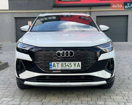 Білий Ауді Q4 e-tron, об'ємом двигуна 0 л та пробігом 10 тис. км за 32000 $, фото 2 на Automoto.ua