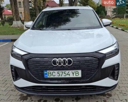 Ауді Q4 e-tron 2023 у Болехове на Automoto.ua Білий Ауді Q4 e-tron, об'ємом двигуна 0 л та пробігом 100 тис. км за 26300 $, фото 1 на Automoto.ua