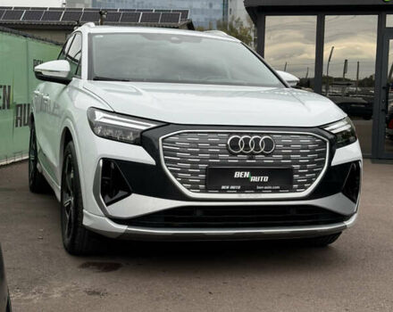 Ауди Q4 e-tron 2023 в Киеве на Automoto.ua Белый Ауди Q4 e-tron, объемом двигателя 0 л и пробегом 5 тыс. км за 30000 $, фото 1 на Automoto.ua