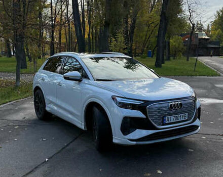Ауди Q4 e-tron 2023 в Киеве на Automoto.ua Белый Ауди Q4 e-tron, объемом двигателя 0 л и пробегом 43 тыс. км за 29300 $, фото 1 на Automoto.ua