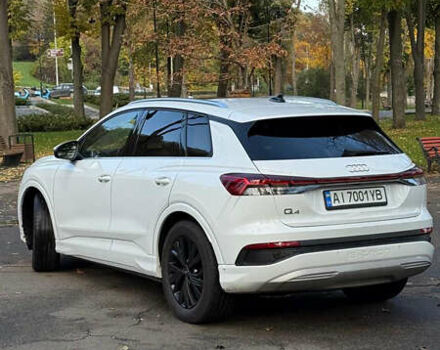 Ауди Q4 e-tron 2023 в Киеве на Automoto.ua Белый Ауди Q4 e-tron, объемом двигателя 0 л и пробегом 43 тыс. км за 29300 $, фото 2 на Automoto.ua