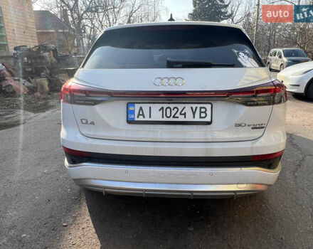 Білий Ауді Q4 e-tron, об'ємом двигуна 0 л та пробігом 9 тис. км за 36000 $, фото 7 на Automoto.ua