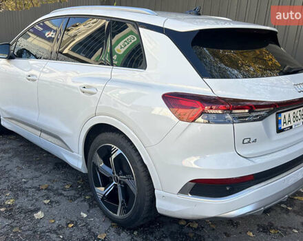 Ауди Q4 e-tron 2023 в Киеве на Automoto.ua Белый Ауди Q4 e-tron, объемом двигателя 0 л и пробегом 13 тыс. км за 38500 $, фото 3 на Automoto.ua