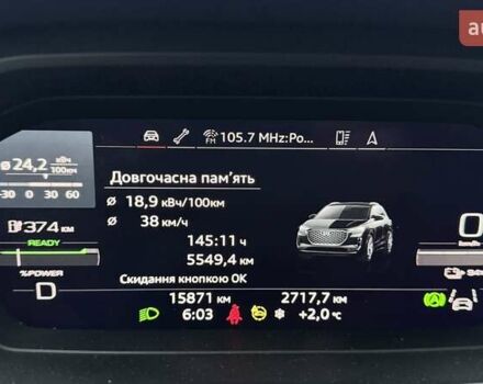 Білий Ауді Q4 e-tron, об'ємом двигуна 0 л та пробігом 16 тис. км за 31950 $, фото 45 на Automoto.ua