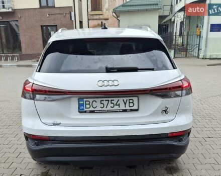Ауді Q4 e-tron 2023 у Болехове на Automoto.ua Білий Ауді Q4 e-tron, об'ємом двигуна 0 л та пробігом 100 тис. км за 26300 $, фото 4 на Automoto.ua