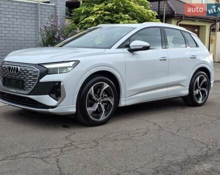 Ауди Q4 e-tron 2023 в Одессе на Automoto.ua Белый Ауди Q4 e-tron, объемом двигателя 0 л и пробегом 16 тыс. км за 31300 $, фото 4 на Automoto.ua