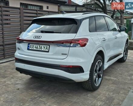 Ауди Q4 e-tron 2023 в Харькове на Automoto.ua Белый Ауди Q4 e-tron, объемом двигателя 0 л и пробегом 8 тыс. км за 29500 $, фото 5 на Automoto.ua