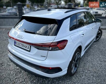 Белый Ауди Q4 e-tron, объемом двигателя 0 л и пробегом 2 тыс. км за 36799 $, фото 5 на Automoto.ua