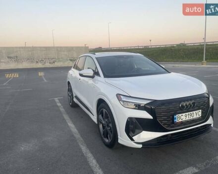 Ауди Q4 e-tron 2024 в Львове на Automoto.ua Белый Ауди Q4 e-tron, объемом двигателя 0 л и пробегом 1 тыс. км за 42000 $, фото 9 на Automoto.ua