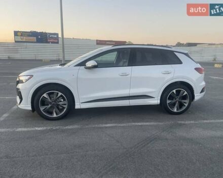 Ауди Q4 e-tron 2024 в Львове на Automoto.ua Белый Ауди Q4 e-tron, объемом двигателя 0 л и пробегом 1 тыс. км за 42000 $, фото 3 на Automoto.ua