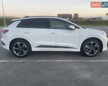 Ауди Q4 e-tron 2024 в Львове на Automoto.ua Белый Ауди Q4 e-tron, объемом двигателя 0 л и пробегом 1 тыс. км за 42000 $, фото 12 на Automoto.ua