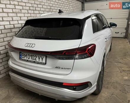 Білий Ауді Q4 e-tron, об'ємом двигуна 0 л та пробігом 12 тис. км за 29800 $, фото 2 на Automoto.ua