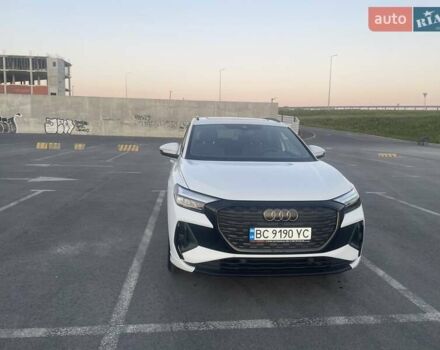 Ауди Q4 e-tron 2024 в Львове на Automoto.ua Белый Ауди Q4 e-tron, объемом двигателя 0 л и пробегом 1 тыс. км за 42000 $, фото 10 на Automoto.ua