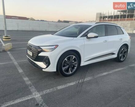 Ауди Q4 e-tron 2024 в Львове на Automoto.ua Белый Ауди Q4 e-tron, объемом двигателя 0 л и пробегом 1 тыс. км за 42000 $, фото 5 на Automoto.ua