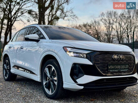 Ауди Q4 e-tron 2023 в Киеве на Automoto.ua Белый Ауди Q4 e-tron, объемом двигателя 0 л и пробегом 22 тыс. км за 35000 $, фото 1 на Automoto.ua