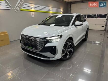 Ауди Q4 e-tron 2025 в Киеве на Automoto.ua Белый Ауди Q4 e-tron, объемом двигателя 0 л и пробегом 1 тыс. км за 32799 $, фото 1 на Automoto.ua