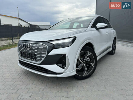 Ауди Q4 e-tron 2025 в Ивано-Франковске на Automoto.ua Белый Ауди Q4 e-tron, объемом двигателя 0 л и пробегом 1 тыс. км за 31999 $, фото 1 на Automoto.ua