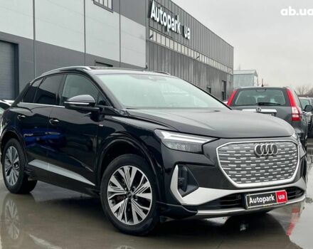 Чорний Ауді Q4 e-tron, об'ємом двигуна 0 л та пробігом 22 тис. км за 35340 $, фото 10 на Automoto.ua