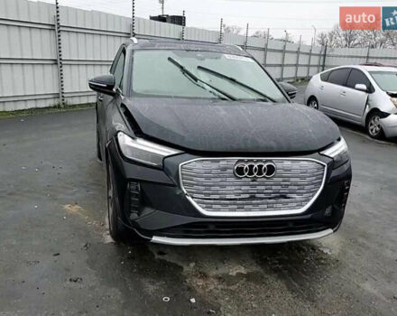Чорний Ауді Q4 e-tron, об'ємом двигуна 0 л та пробігом 22 тис. км за 25000 $, фото 2 на Automoto.ua