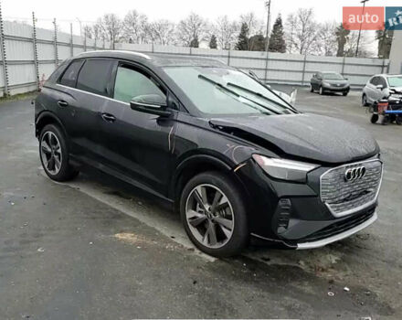 Чорний Ауді Q4 e-tron, об'ємом двигуна 0 л та пробігом 22 тис. км за 25000 $, фото 5 на Automoto.ua