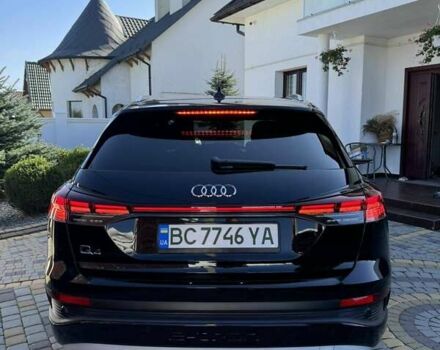 Черный Ауди Q4 e-tron, объемом двигателя 0 л и пробегом 35 тыс. км за 28900 $, фото 7 на Automoto.ua