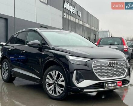 Чорний Ауді Q4 e-tron, об'ємом двигуна 0 л та пробігом 22 тис. км за 35340 $, фото 10 на Automoto.ua