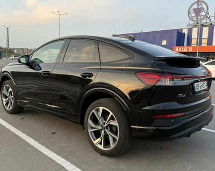 Чорний Ауді Q4 e-tron, об'ємом двигуна 0 л та пробігом 24 тис. км за 28700 $, фото 8 на Automoto.ua