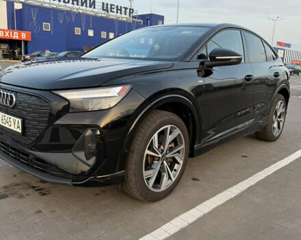 Чорний Ауді Q4 e-tron, об'ємом двигуна 0 л та пробігом 24 тис. км за 28700 $, фото 9 на Automoto.ua