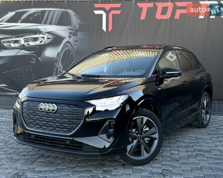 Чорний Ауді Q4 e-tron, об'ємом двигуна 0 л та пробігом 1 тис. км за 30999 $, фото 4 на Automoto.ua