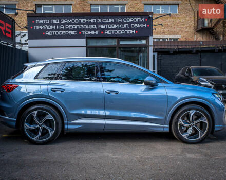 Ауді Q4 e-tron 2024 у Києві на Automoto.ua Чорний Ауді Q4 e-tron, об'ємом двигуна 0 л та пробігом 11 тис. км за 29500 $, фото 15 на Automoto.ua