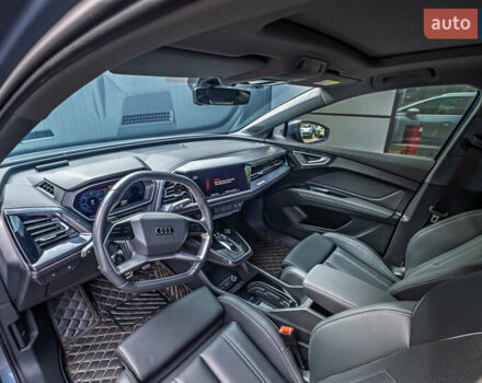 Ауді Q4 e-tron 2024 у Києві на Automoto.ua Чорний Ауді Q4 e-tron, об'ємом двигуна 0 л та пробігом 11 тис. км за 29500 $, фото 28 на Automoto.ua