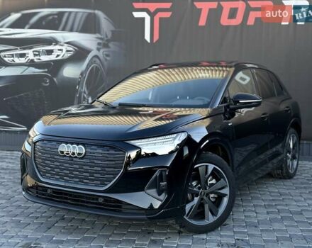 Чорний Ауді Q4 e-tron, об'ємом двигуна 0 л та пробігом 1 тис. км за 30999 $, фото 5 на Automoto.ua
