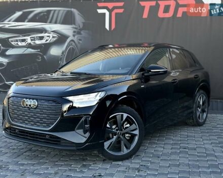 Чорний Ауді Q4 e-tron, об'ємом двигуна 0 л та пробігом 1 тис. км за 30999 $, фото 3 на Automoto.ua