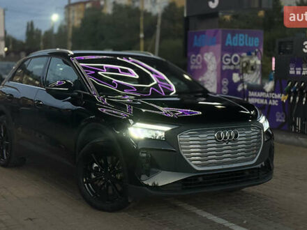 Черный Ауди Q4 e-tron, объемом двигателя 0 л и пробегом 20 тыс. км за 25500 $, фото 1 на Automoto.ua