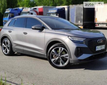 Сірий Ауді Q4 e-tron, об'ємом двигуна 0 л та пробігом 19 тис. км за 34500 $, фото 4 на Automoto.ua