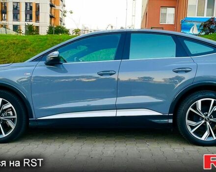 Сірий Ауді Q4 e-tron, об'ємом двигуна 0 л та пробігом 34 тис. км за 39500 $, фото 6 на Automoto.ua