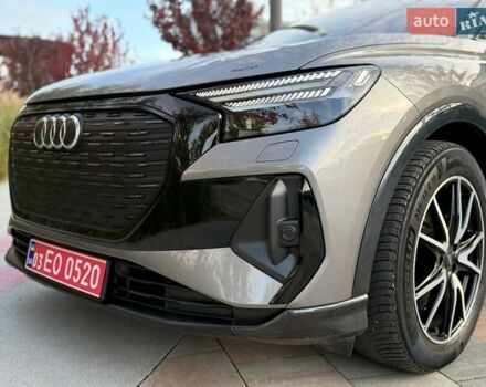 Сірий Ауді Q4 e-tron, об'ємом двигуна 0 л та пробігом 45 тис. км за 36200 $, фото 17 на Automoto.ua
