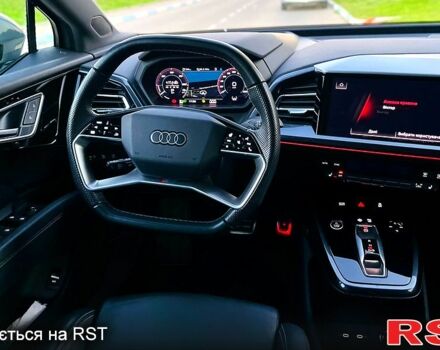 Сірий Ауді Q4 e-tron, об'ємом двигуна 0 л та пробігом 34 тис. км за 39500 $, фото 9 на Automoto.ua