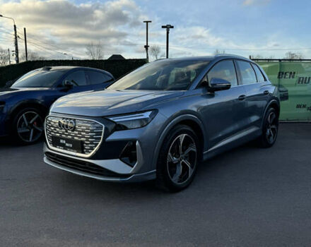 Сірий Ауді Q4 e-tron, об'ємом двигуна 0 л та пробігом 6 тис. км за 29500 $, фото 2 на Automoto.ua