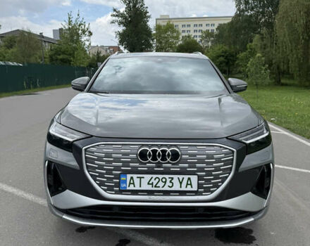 Ауди Q4 e-tron 2023 в Ивано-Франковске на Automoto.ua Серый Ауди Q4 e-tron, объемом двигателя 0 л и пробегом 9 тыс. км за 45300 $, фото 1 на Automoto.ua