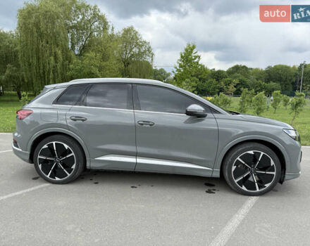 Ауди Q4 e-tron 2023 в Ивано-Франковске на Automoto.ua Серый Ауди Q4 e-tron, объемом двигателя 0 л и пробегом 9 тыс. км за 45300 $, фото 5 на Automoto.ua
